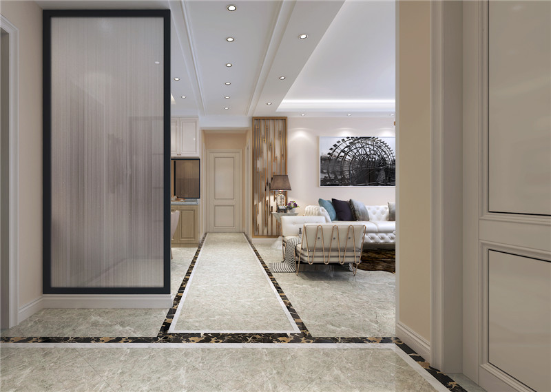 外灘三號115平「歐式風格」裝修案例(五)