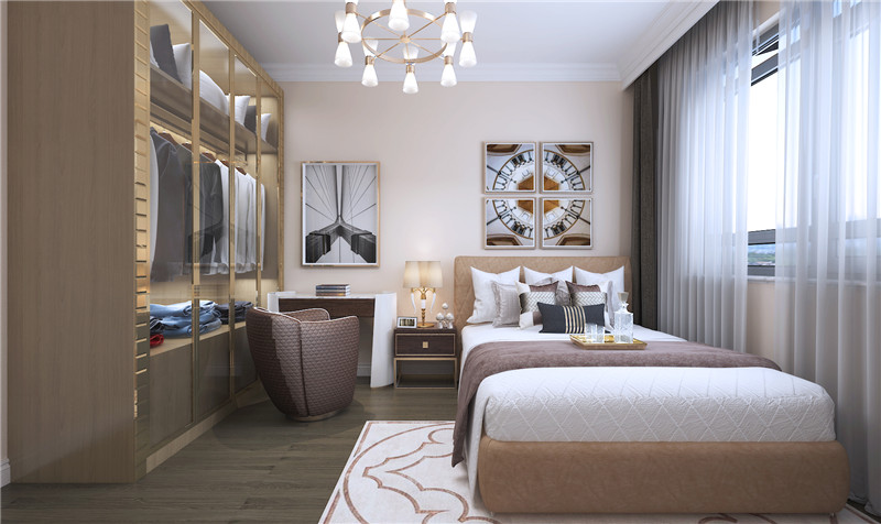 外灘三號115平「歐式風格」裝修案例(六)