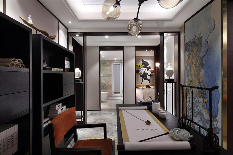 五彩陽光城88平「新中式風格」實景案例(三)