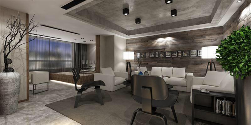 萬錦香樟樹163平「現(xiàn)代混搭風(fēng)格」案例圖(四)