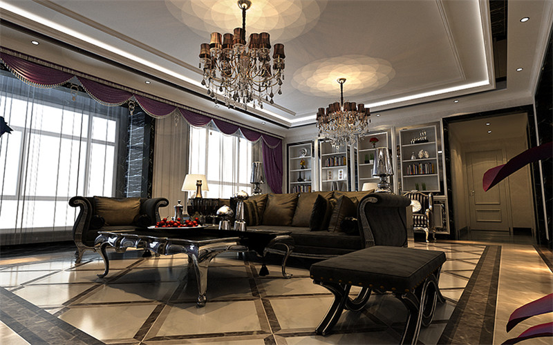 隆悅府190平「新中式」裝修風格案例(七)