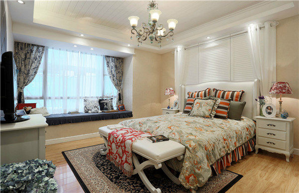 沈陽裝修公司90平米兩室「地中海」裝修風格案例圖