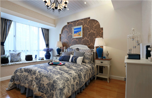 沈陽裝修公司90平米兩室「地中海」裝修風格案例圖