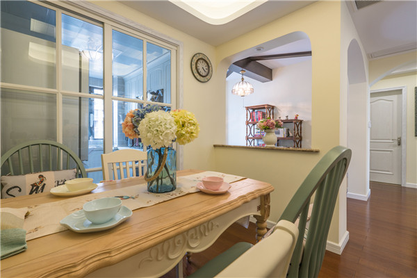 沈陽裝修公司85平米兩室「田園風格」裝修案例圖