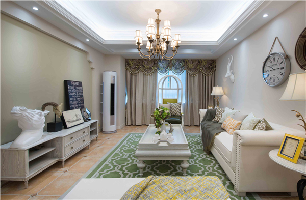 沈陽裝修公司88平米兩室「田園風格」裝修案例圖