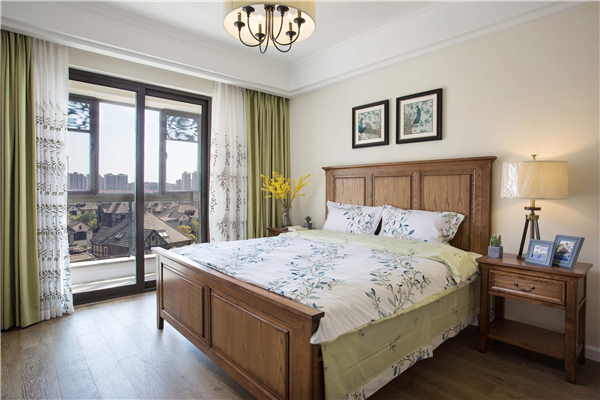 沈陽裝修公司139平米「田園風格」裝修案例圖