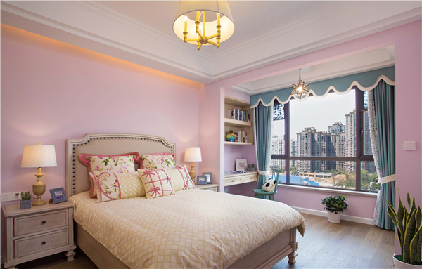 沈陽裝修公司139平米「田園風格」裝修案例圖