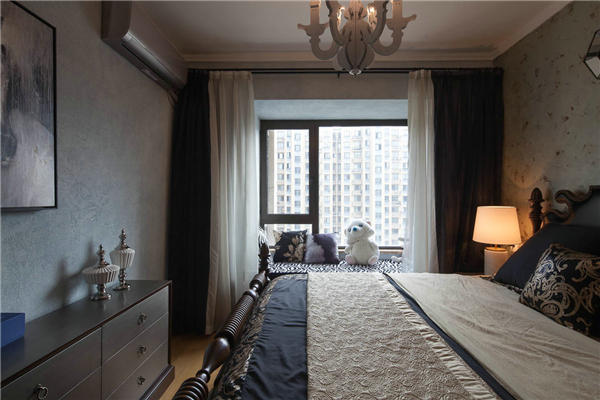 沈陽-中海盛京閣90平「混搭風格」裝修設計風格案例