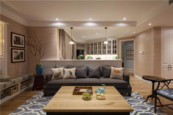 沈陽(yáng)-浦江御景灣124平「混搭風(fēng)格」裝修設(shè)計(jì)風(fēng)格案例